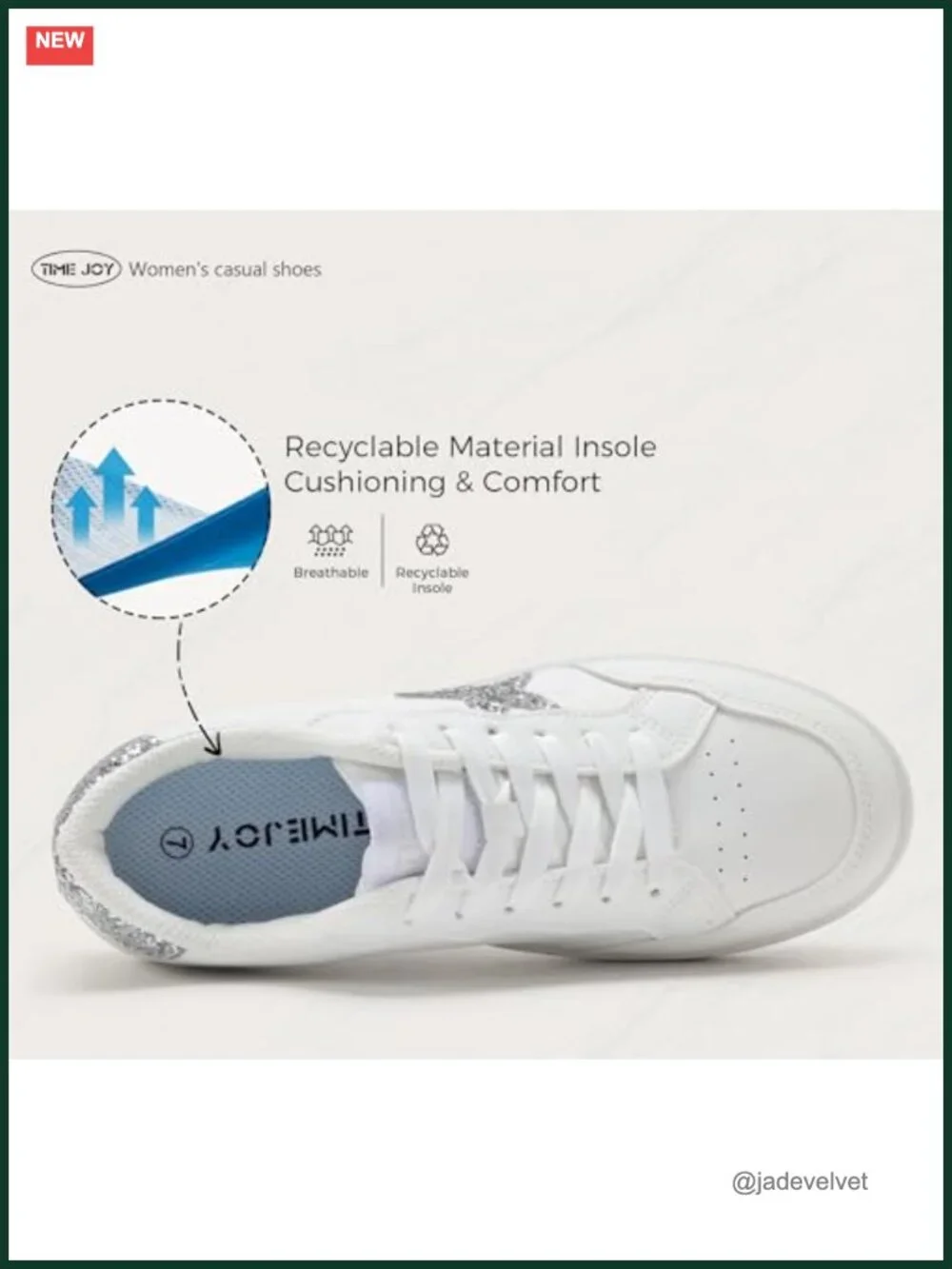 PU Leather Women's Glitter Star Sneakers Cute Lace-Up Low Top Shoes